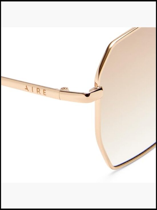Aviator Sunglasses Metal Frame Polycarbonate Lenses main image 4